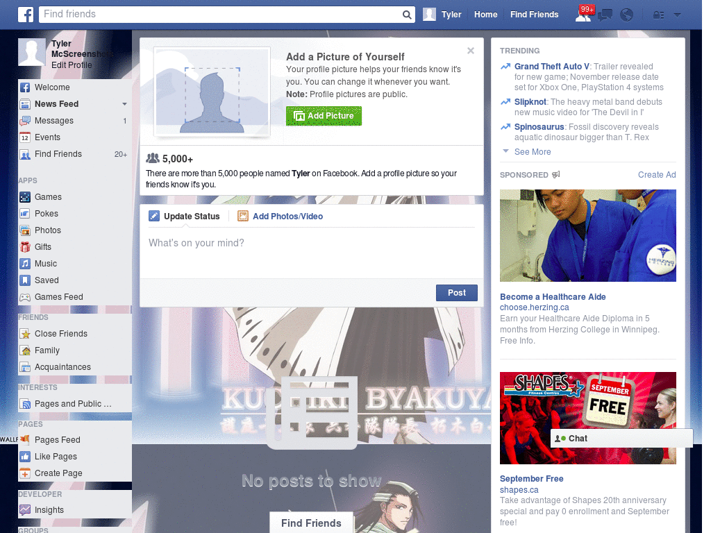 Wow Facebook Layout (10375)