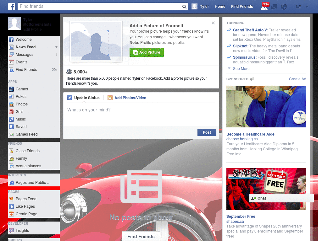 Free Facebook Layout (11060)