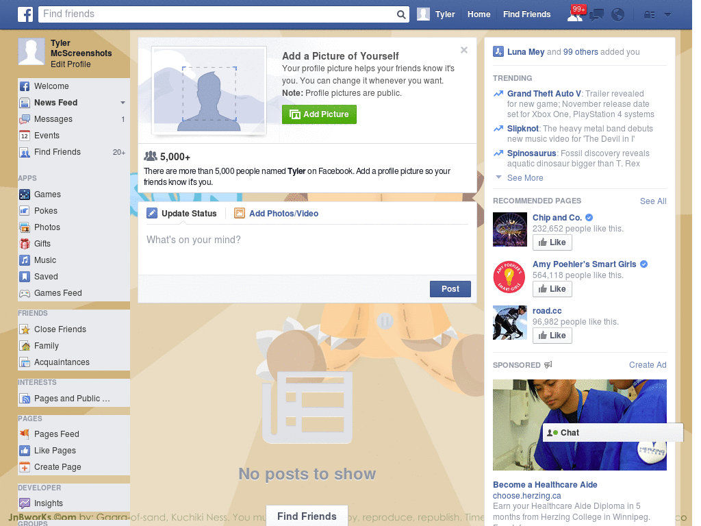 Good Facebook Layout (10395)