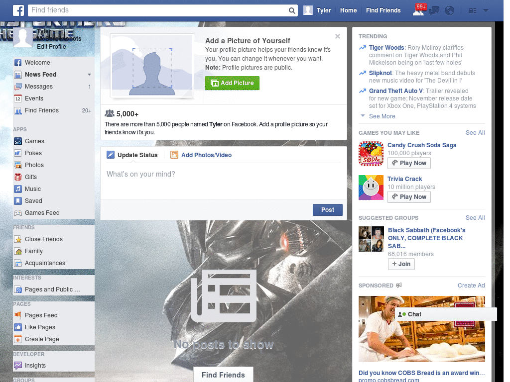 Excelent Facebook Layout (11090)