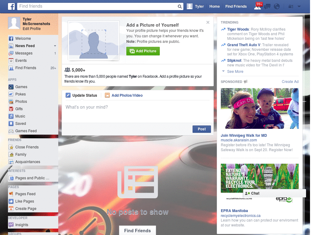 Smart Facebook Layout (10420)