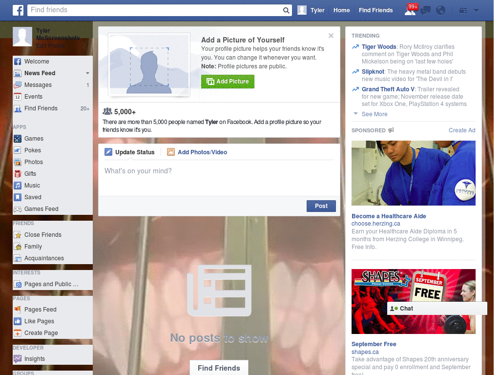 Nice Facebook Layout (10430)