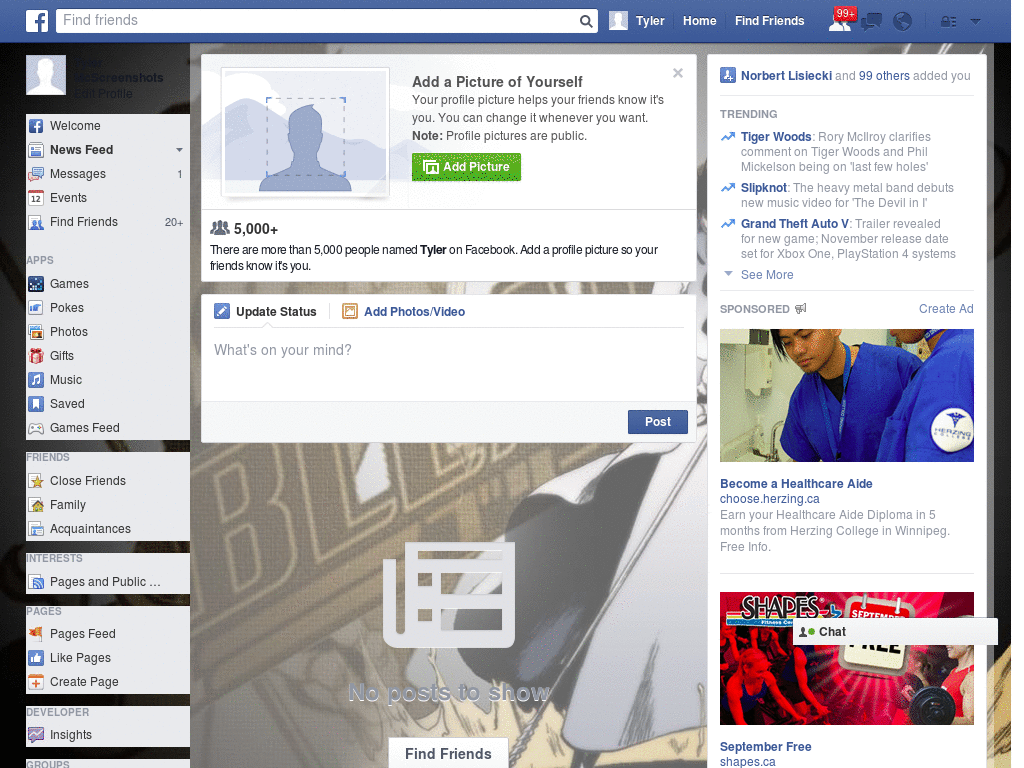 Excelent Facebook Layout (10440)