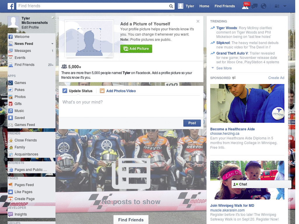 Free Facebook Layout (11115)