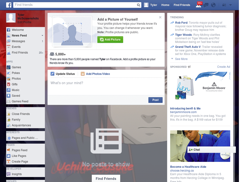 Owesome Facebook Layout (10520)