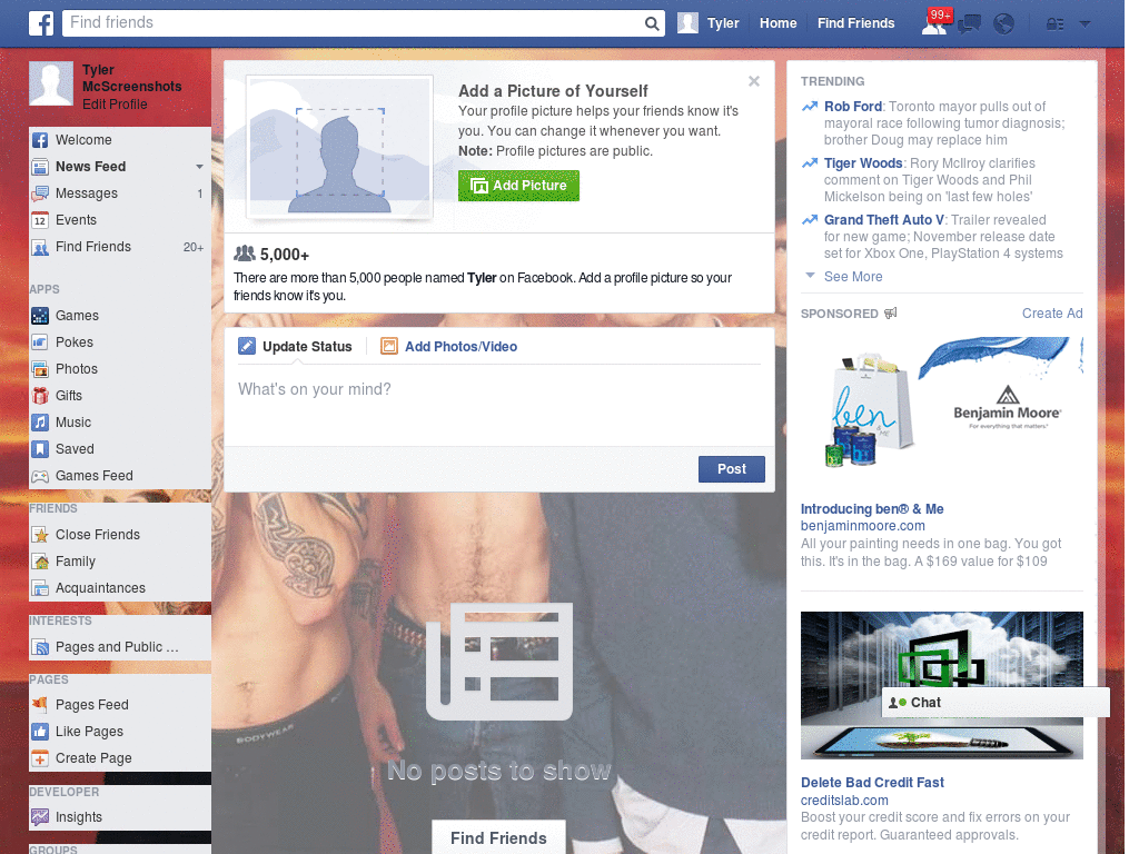 Hack Facebook Layout (10540)