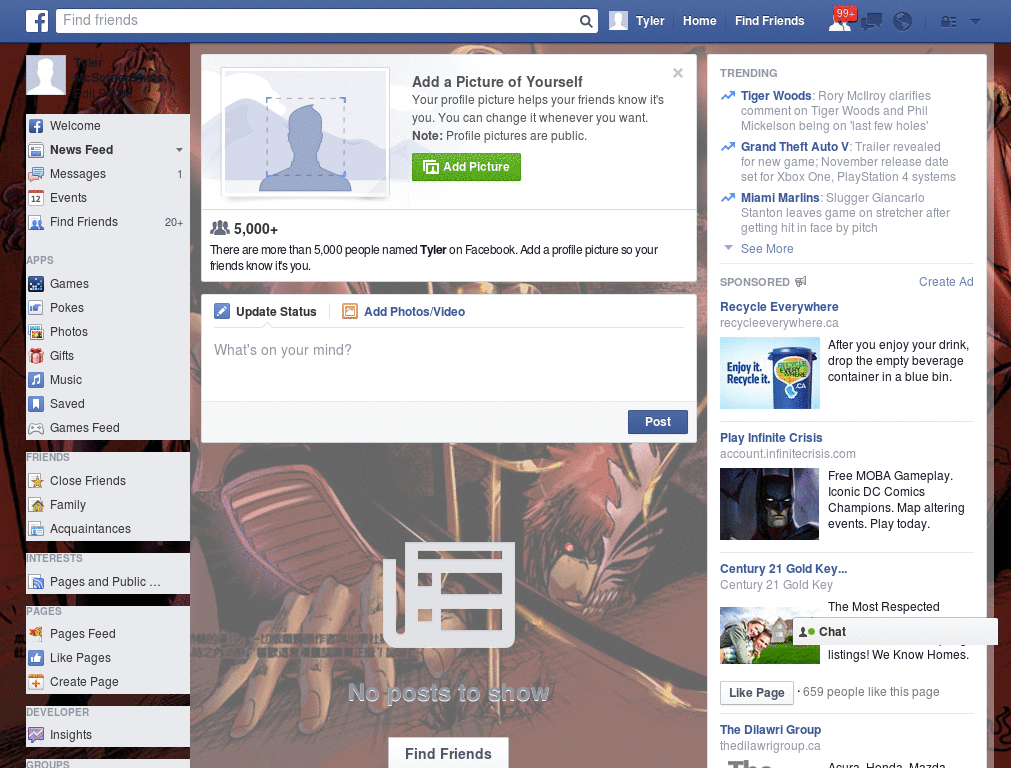 Free Facebook Layout (11235)