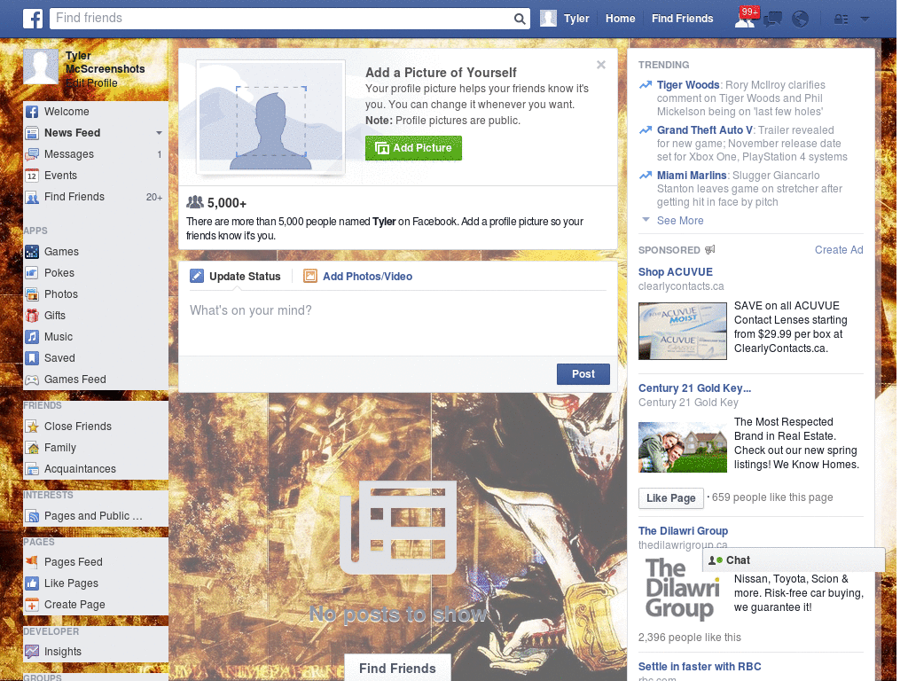 Big Facebook Layout (10565)