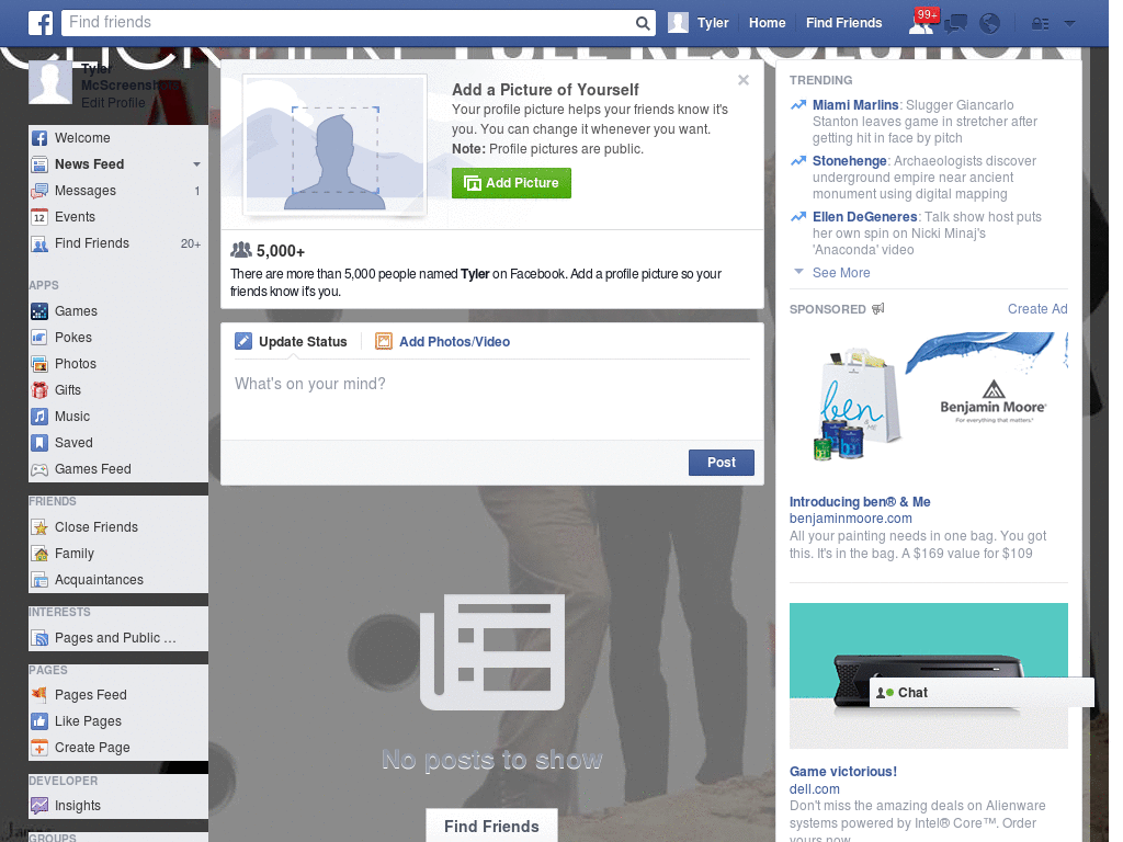 Nice Facebook Layout (11250)