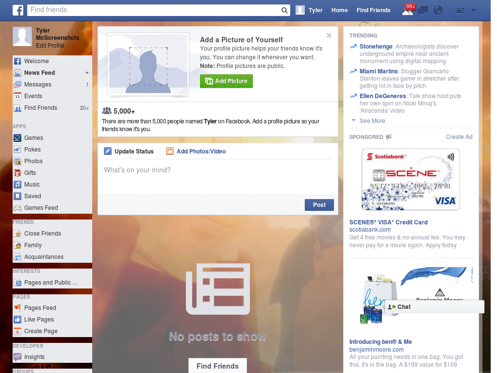 Free Facebook Layout (11260)