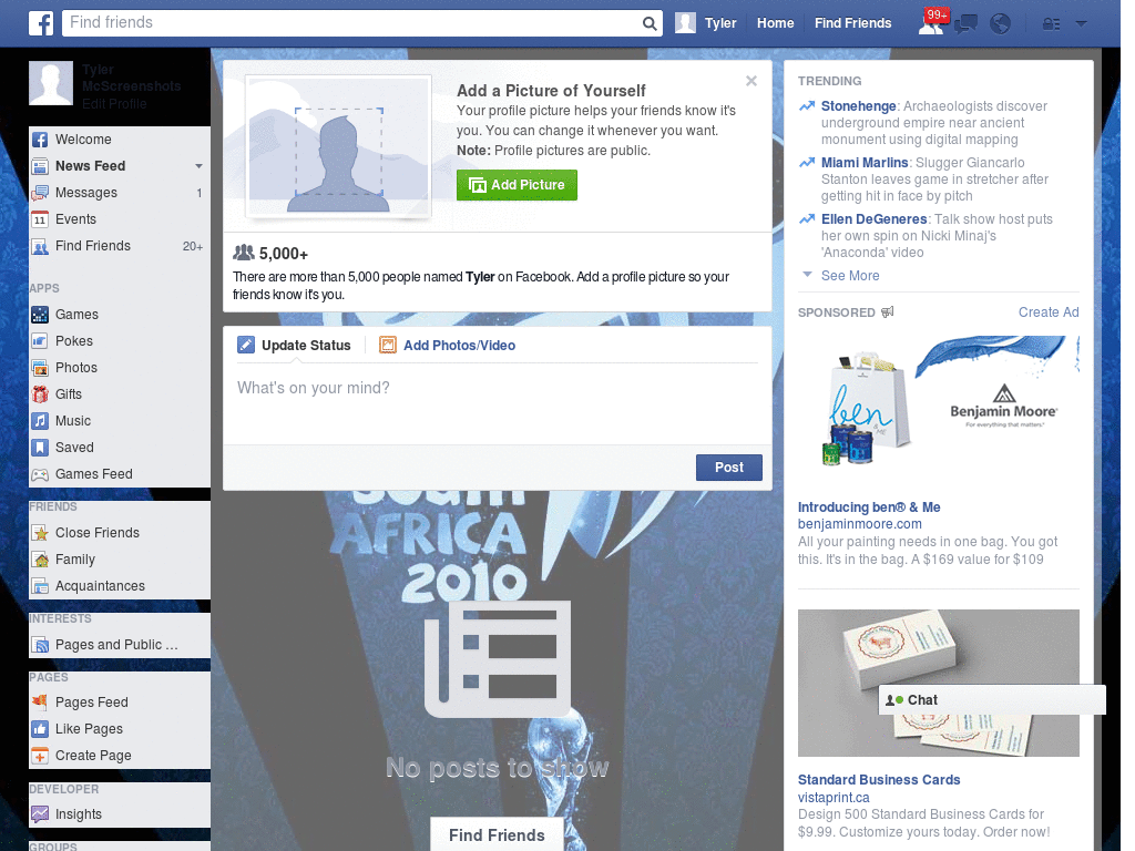 Fun Facebook Layout (11265)