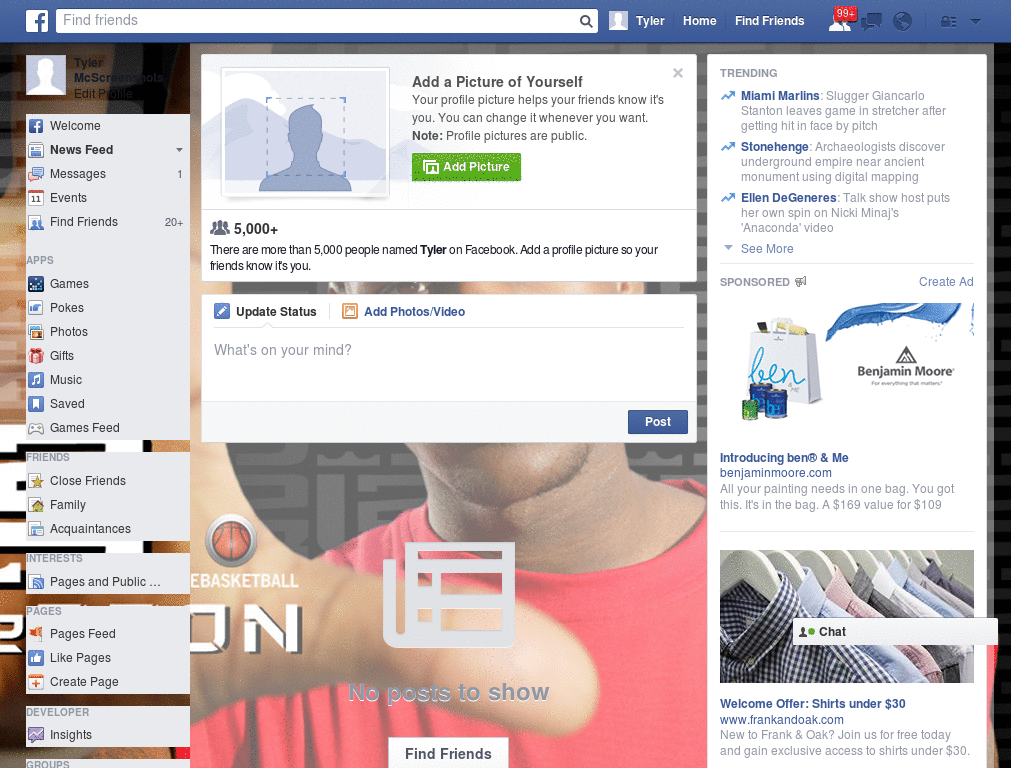 Fun Facebook Layout (11275)