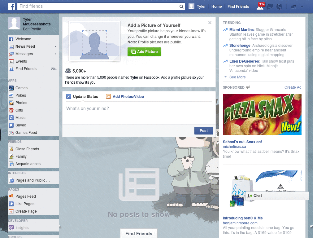 Excelent Facebook Layout (10620)