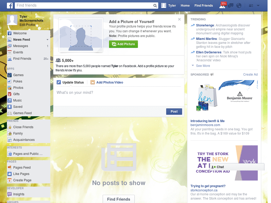 Free Facebook Layout (10630)