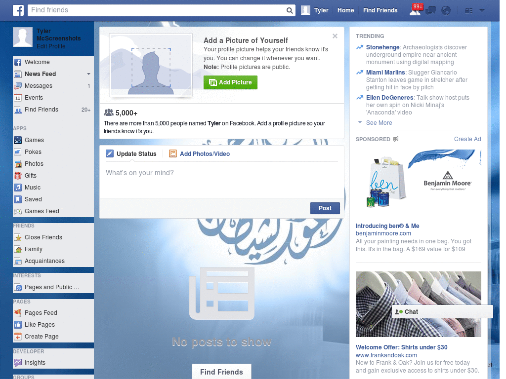 Free Facebook Layout (11325)
