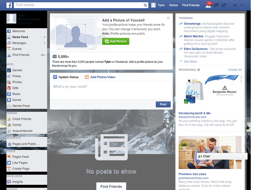 Nice Facebook Layout (10660)