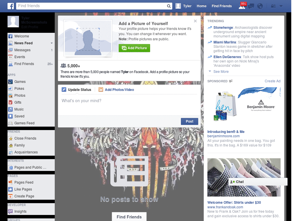 Excelent Facebook Layout (11360)