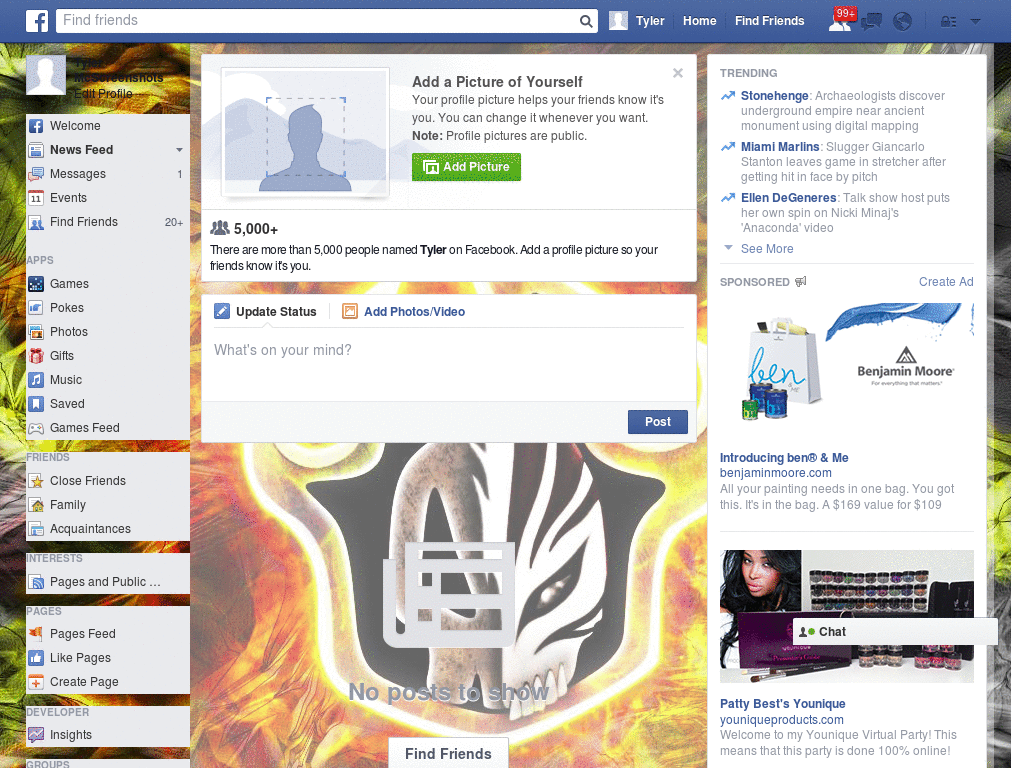 Nice Facebook Layout (11370)