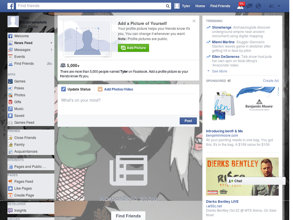Fun Facebook Layout (10710)