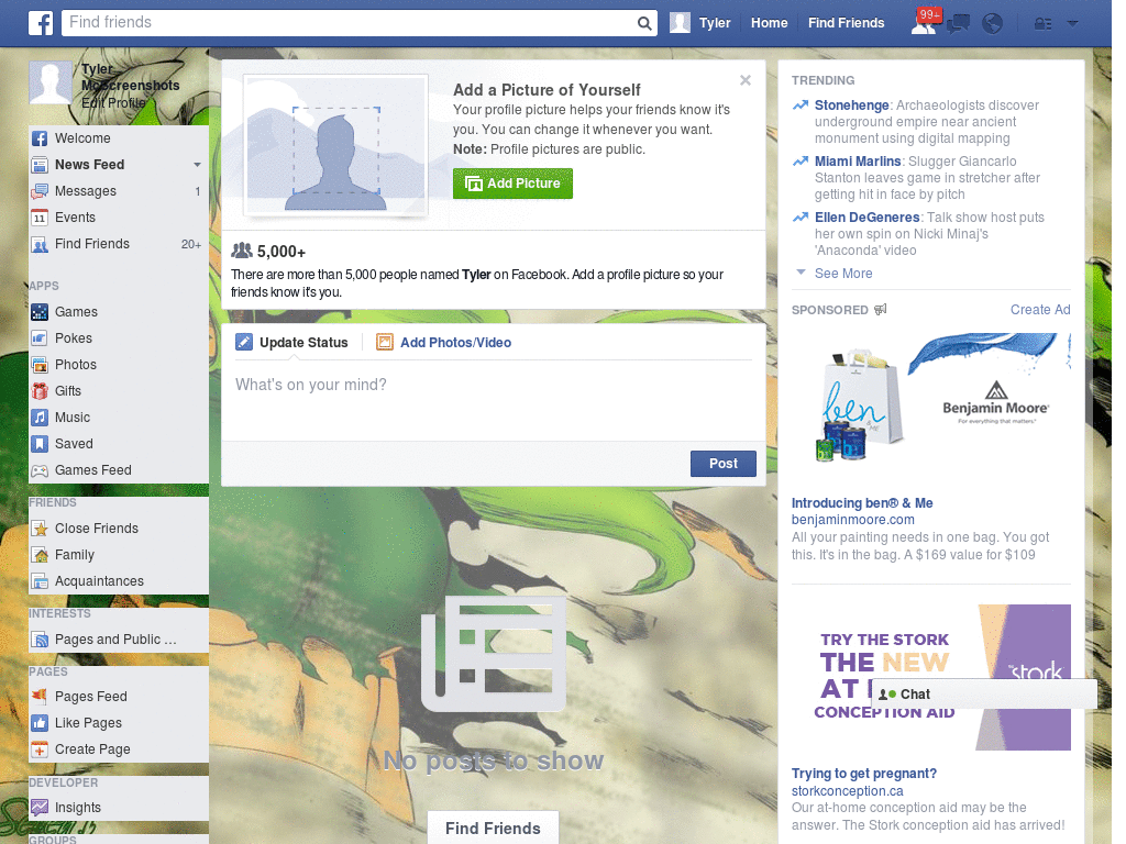 Big Facebook Layout (11420)