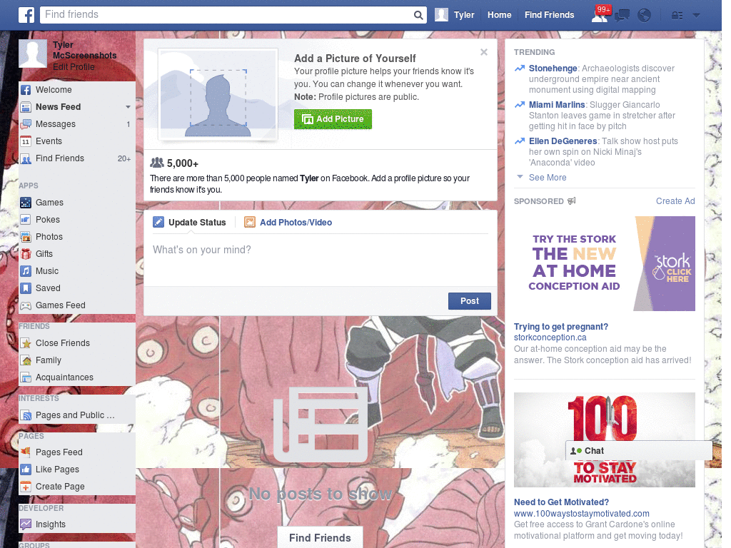 Free Facebook Layout (10780)