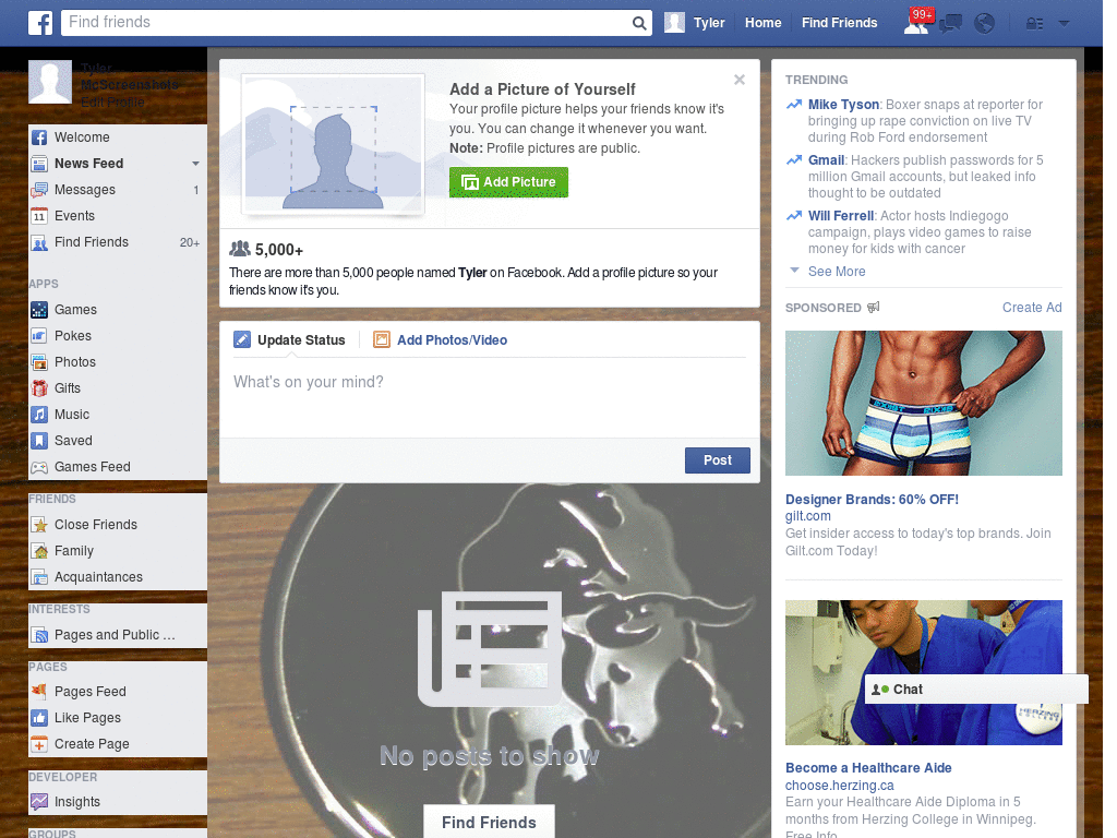 Free Facebook Layout (10835)