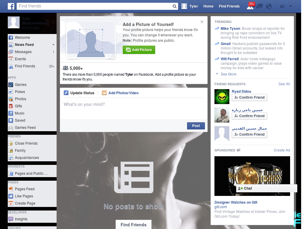 Free Facebook Layout (10880)
