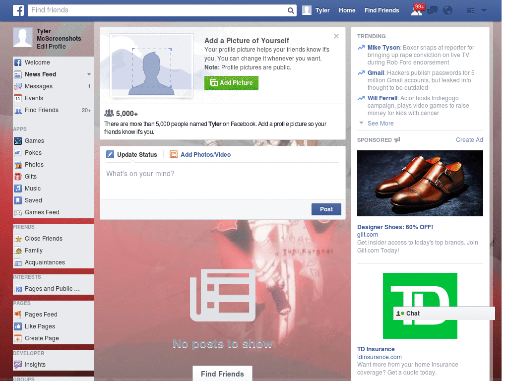 Free Facebook Layout (10905)