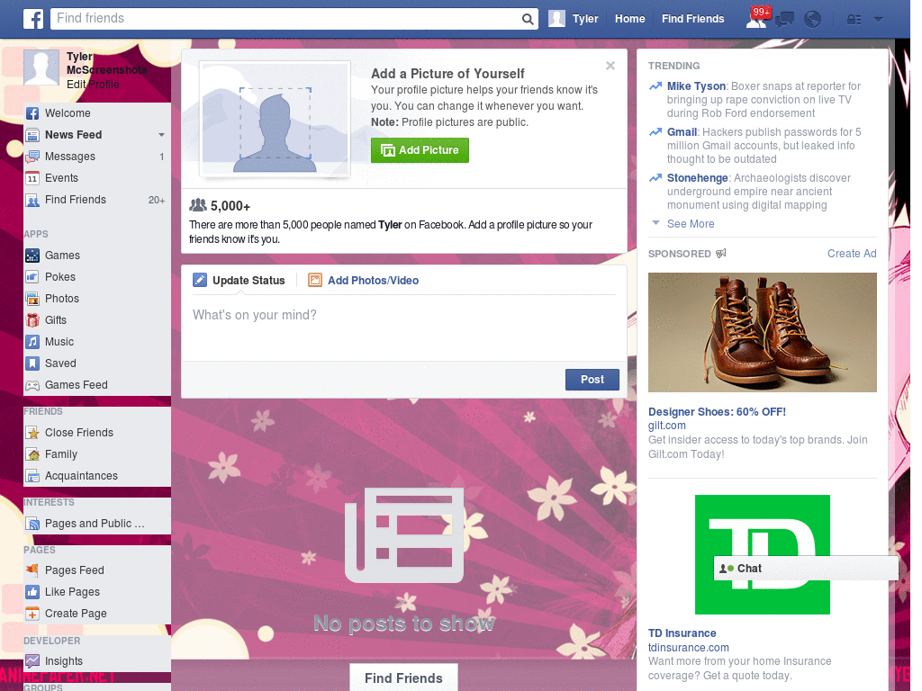 Free Facebook Layout (10930)