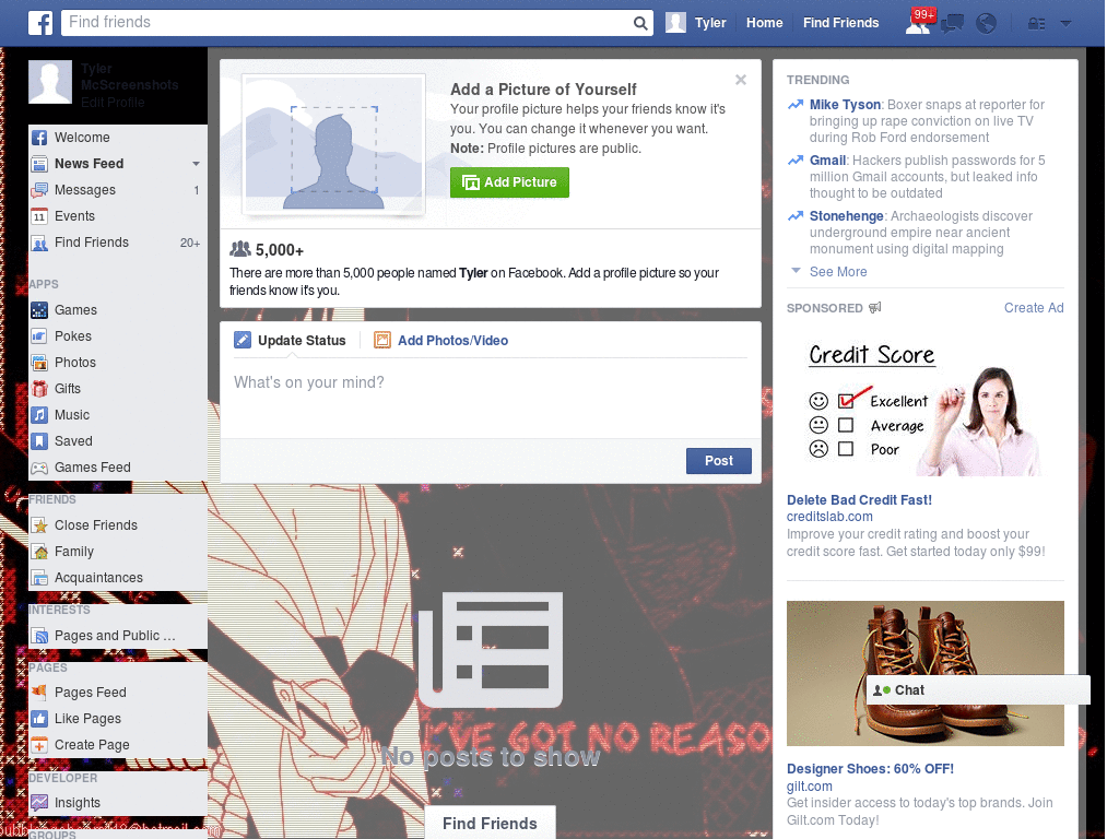Smart Facebook Layout (10940)