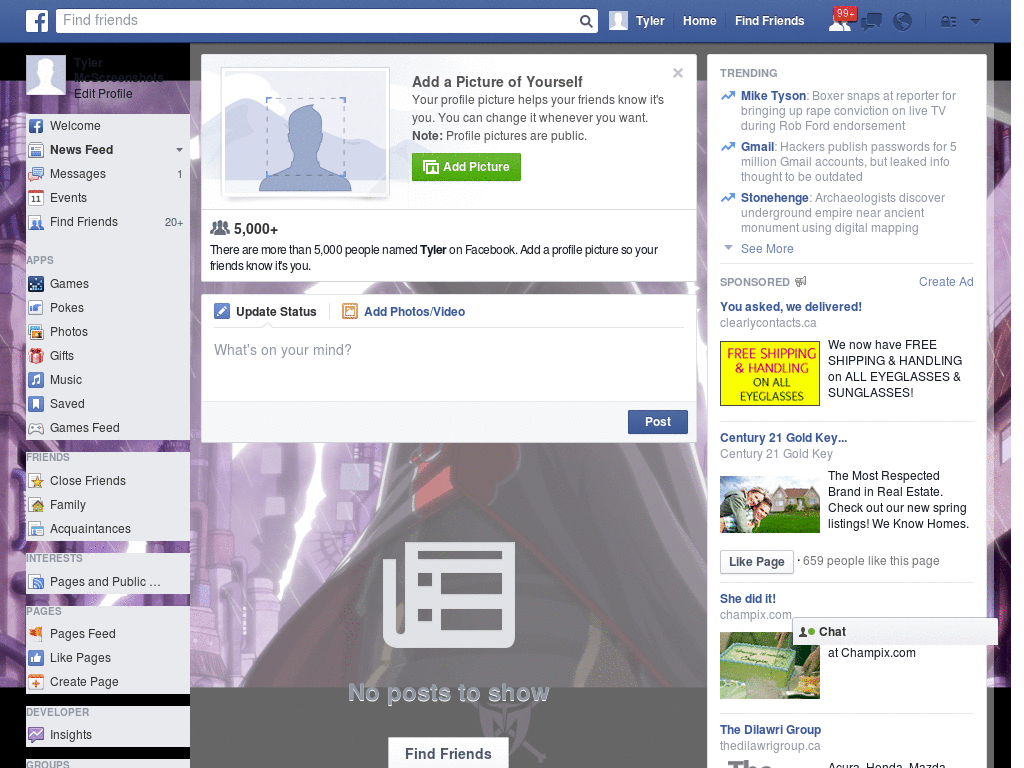 Owesome Facebook Layout (10970)