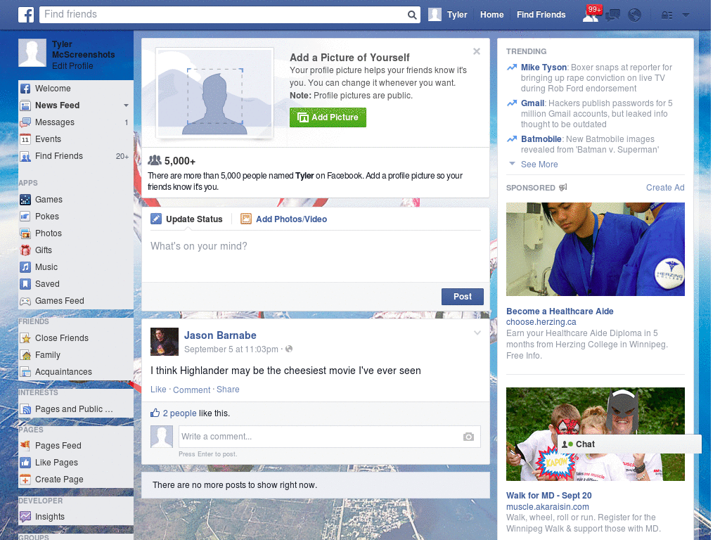 Cool Facebook Layout (10995)