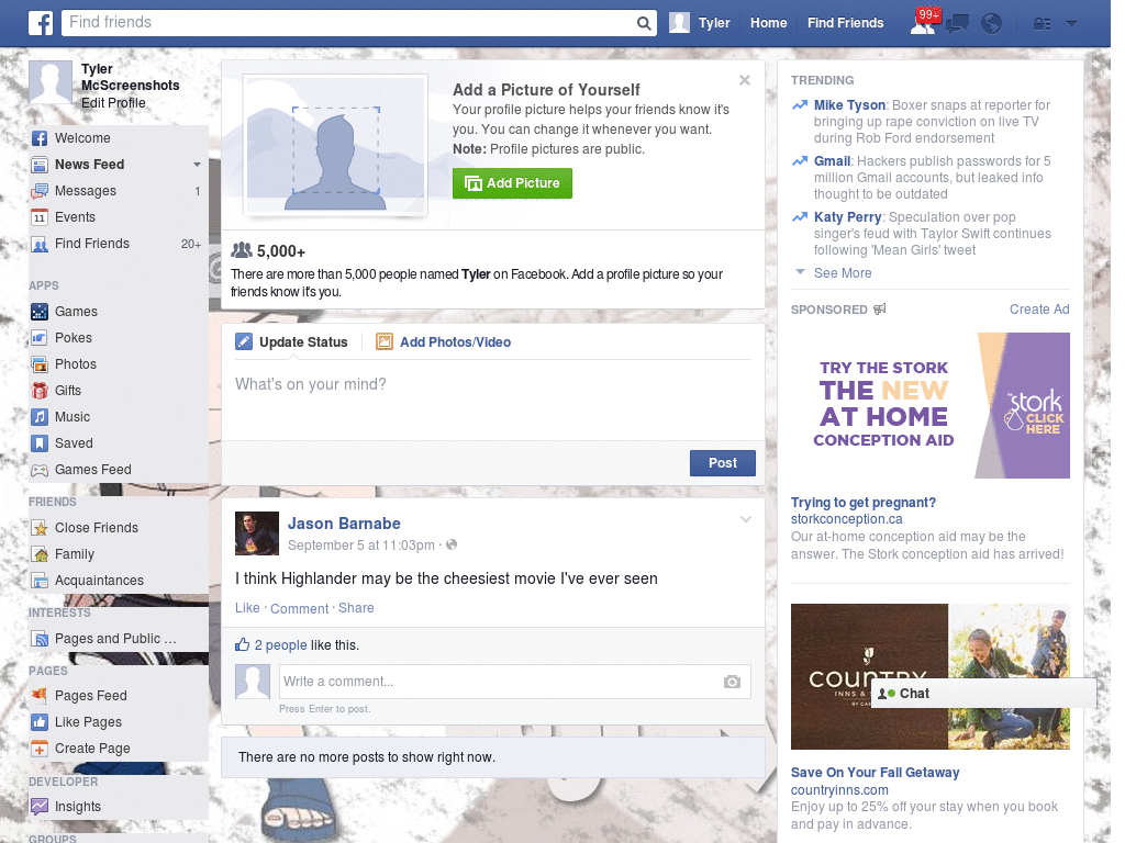 Excelent Facebook Layout (11055)