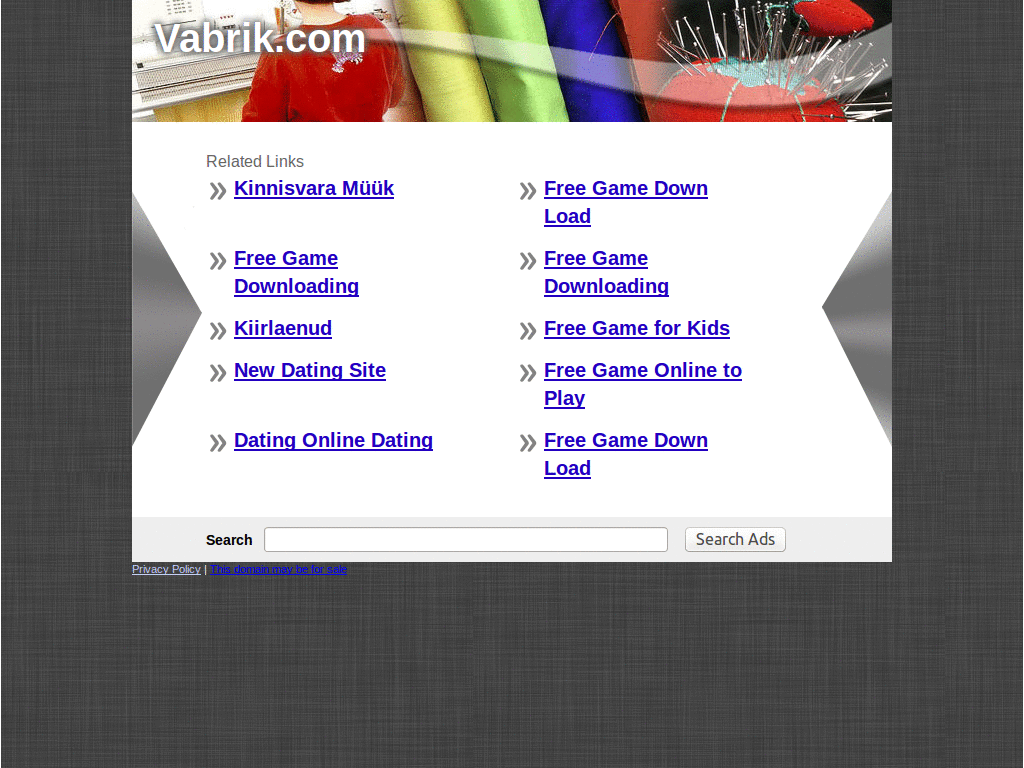 Vabrik - Show factory name