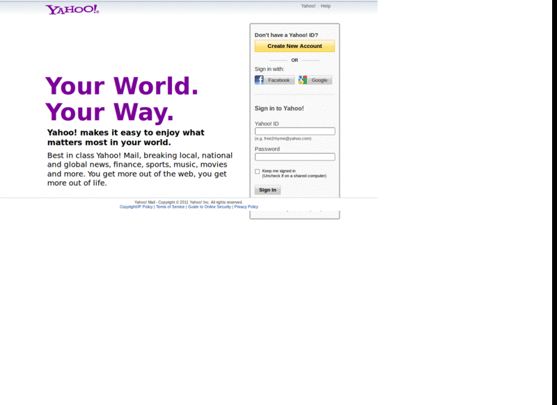 Yahoo! Mail - Rend the Trends