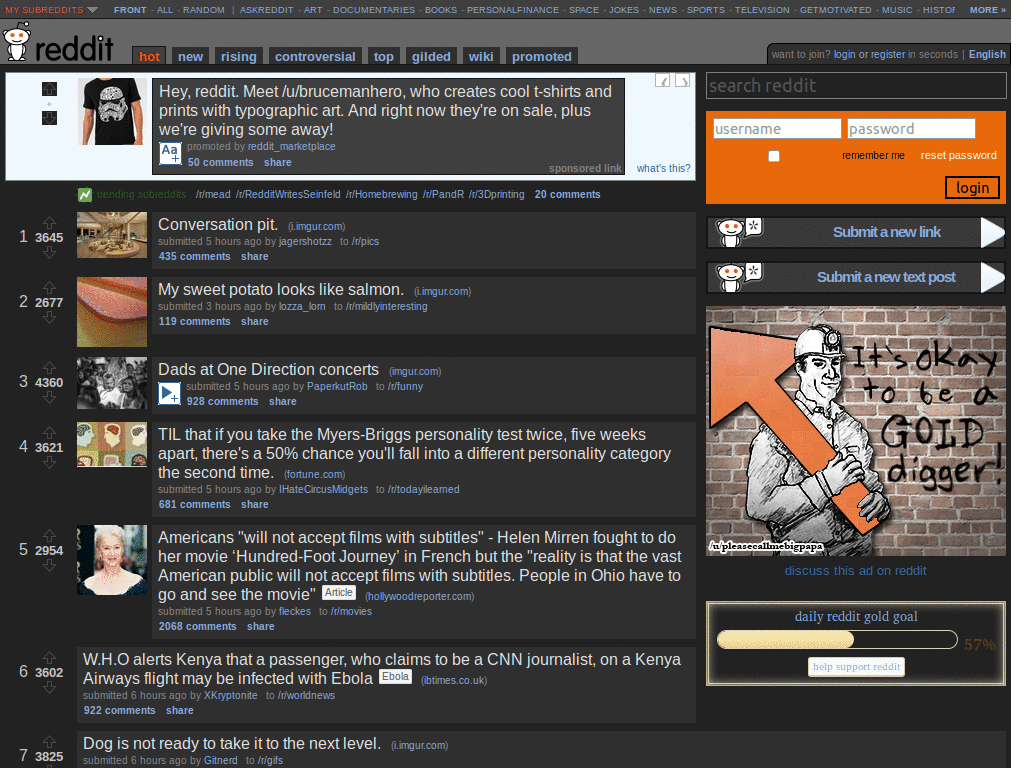 The Darker Side of Reddit (Chrome)