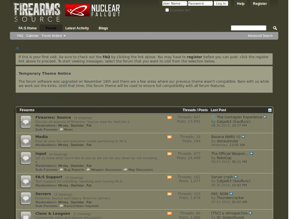 Fire Arms Source Theme Flattener