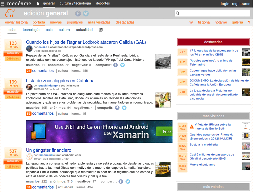 Meneame.net simplicissimus