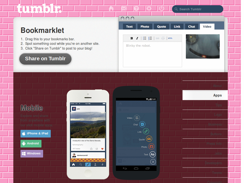 pink wall tumblr skin