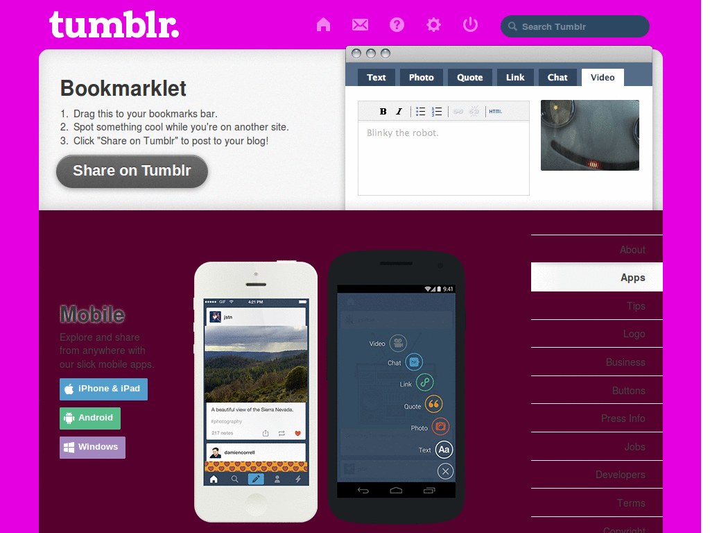 purple tumblr skin