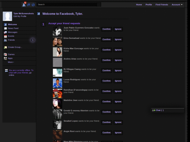 Facebook - Twilight Skin