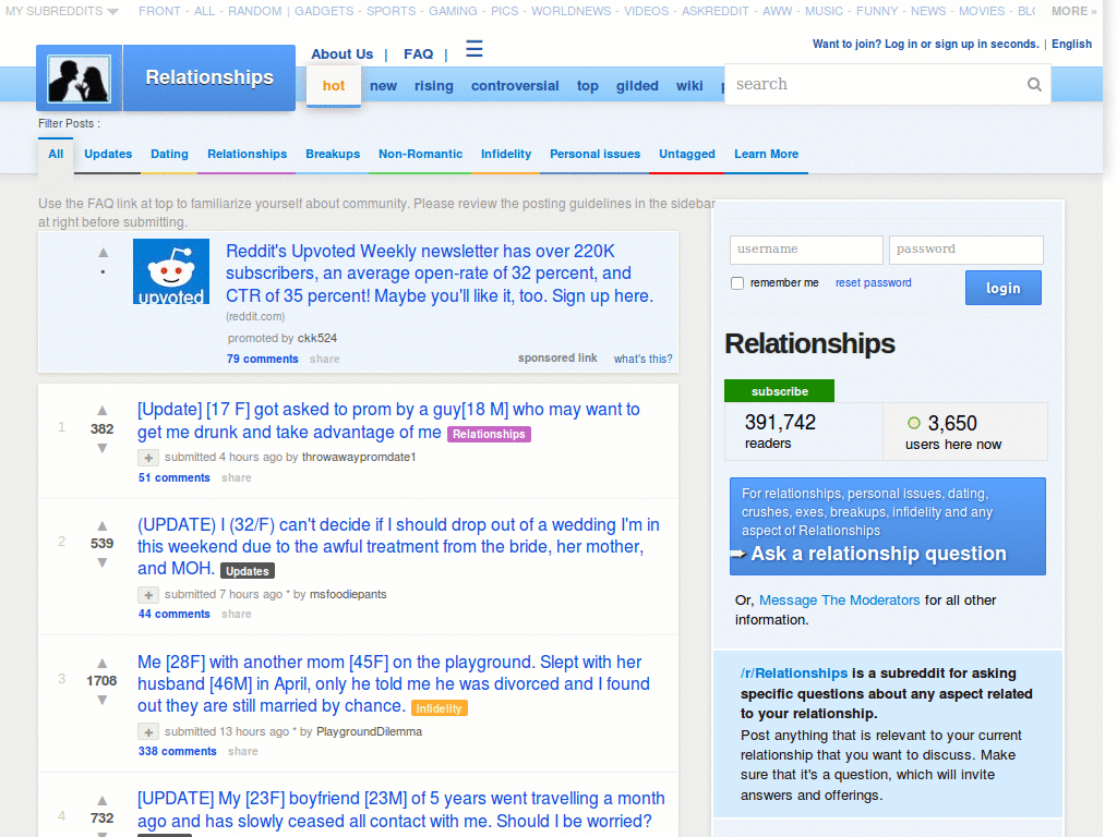 Reddit - Always show vote arrows