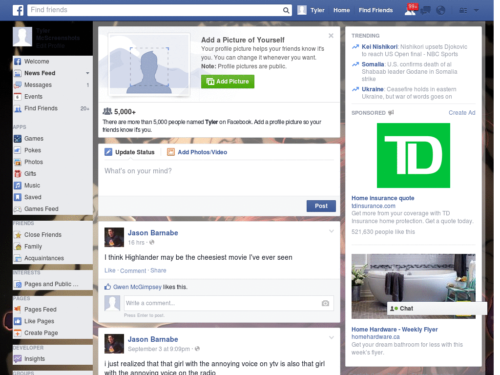 Cool Facebook Skin (299)