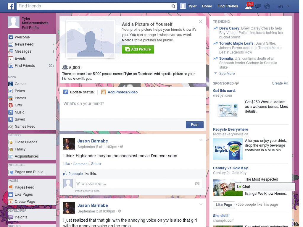 Wow Facebook Skin (317)