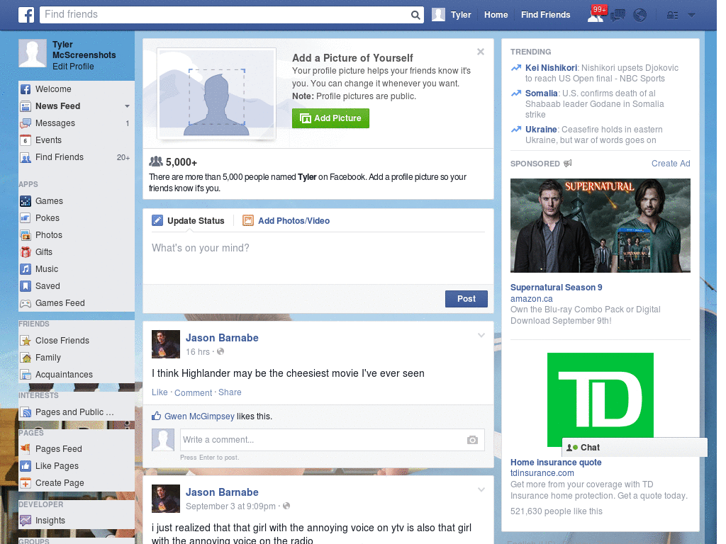 Free Facebook Skin (323)