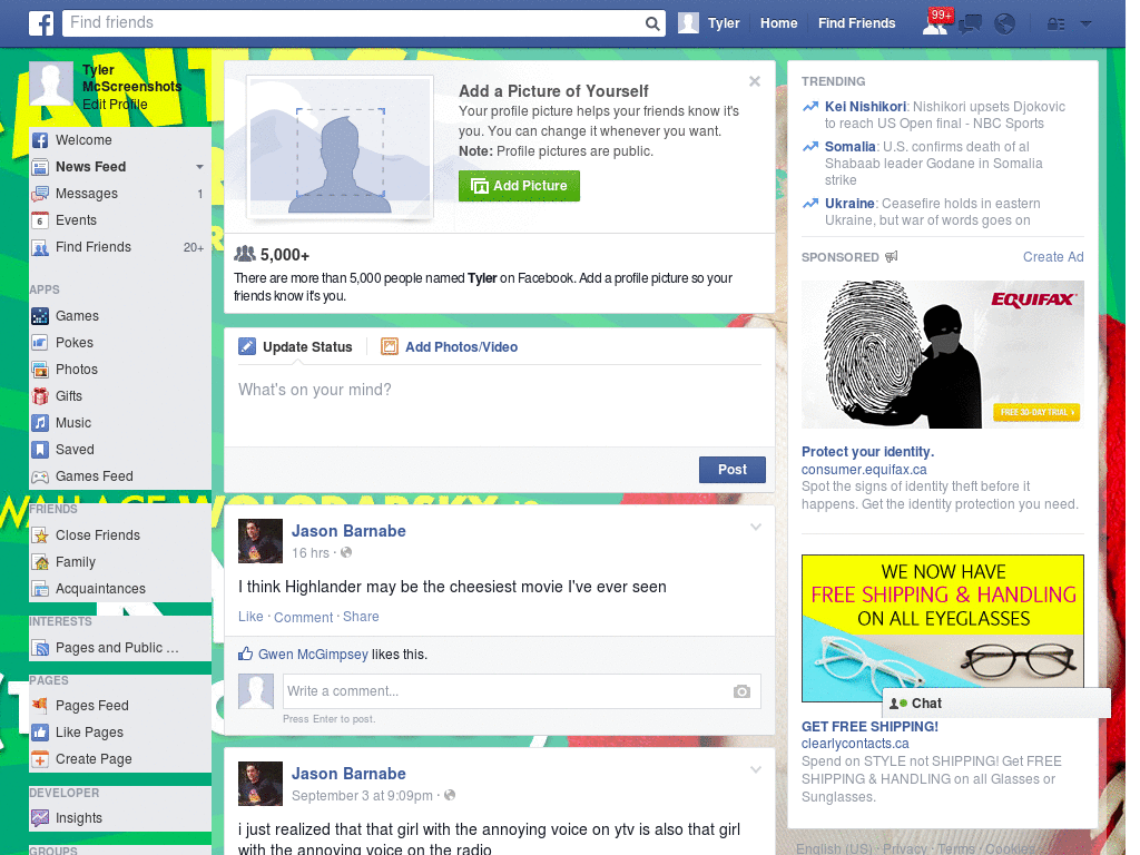 Cool Facebook Skin (327)