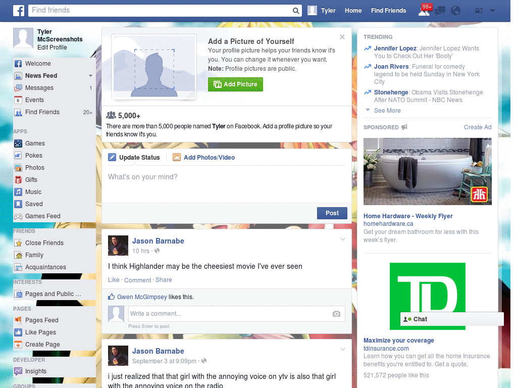 Owesome Facebook Skin (335)