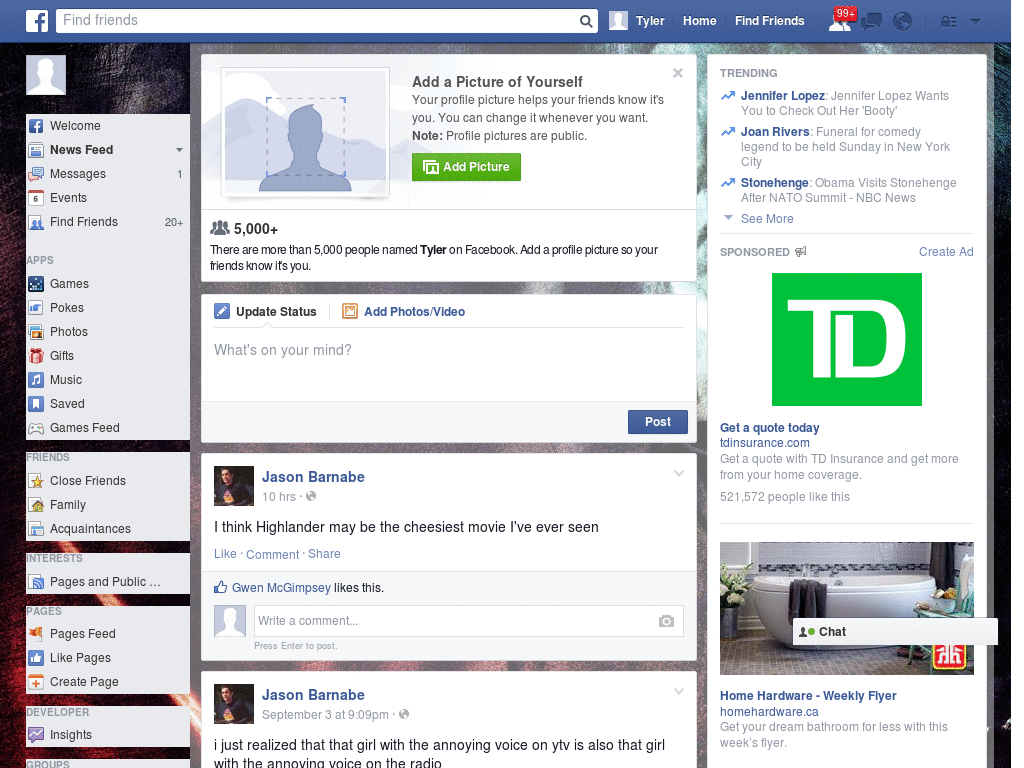 Smart Facebook Skin (345)