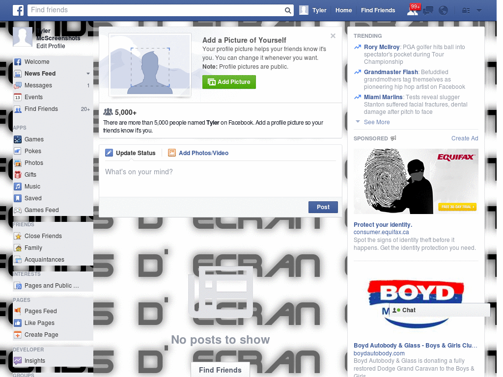 Excelent Facebook Skin (357)