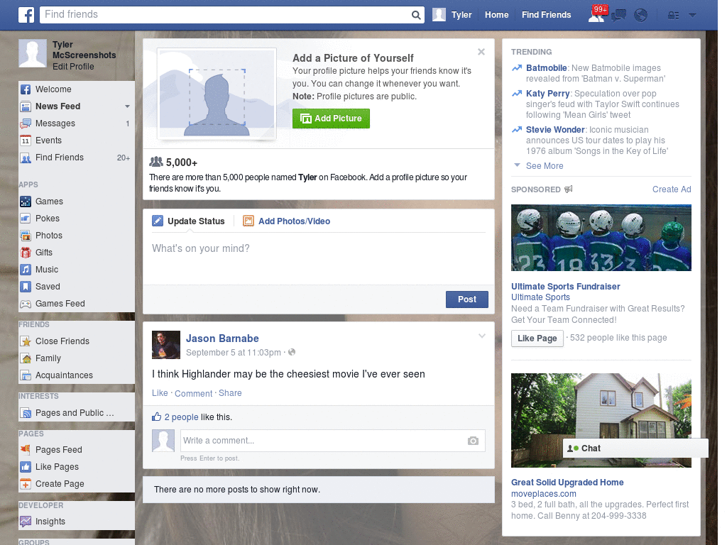 Fun Facebook Skin (360)